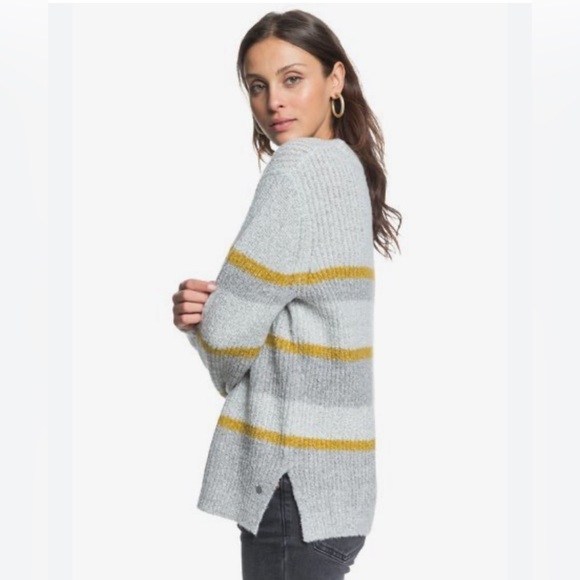 Roxy Striped Winter River Sweater - Picture 3 of 8